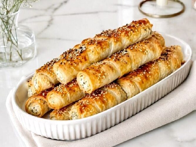 1 Yufkayla 12 Çıtır Börek Tarifi Nasıl Yapılır?