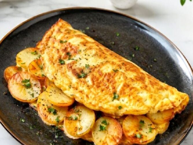 Çıtır Patatesli Omlet Tarifi Nasıl Yapılır?