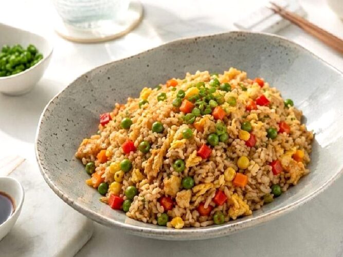 Fried Rice (Uzak Doğu Usulü Kızarmış Pilav) Tarifi Nasıl Yapılır?