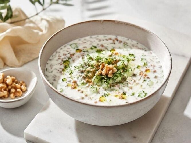 Karabuğdaylı Soğuk Çorba Tarifi Nasıl Yapılır?