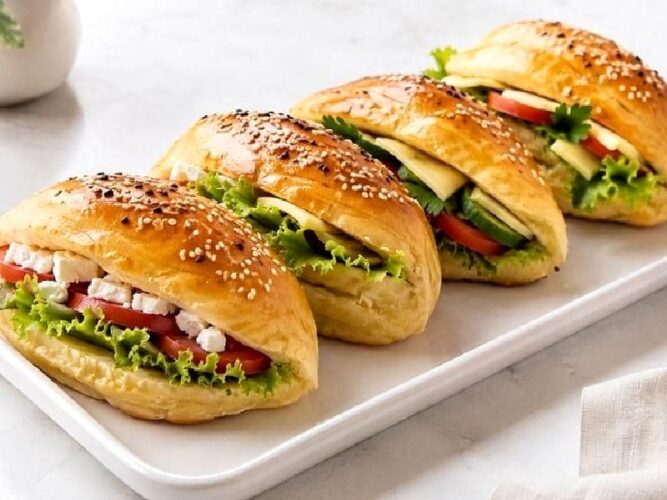 Puf Puf Cepli Sandviç Poğaça Tarifi Nasıl Yapılır?
