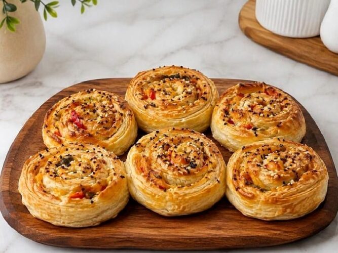 Sebzeli Gül Böreği Tarifi Nasıl Yapılır?