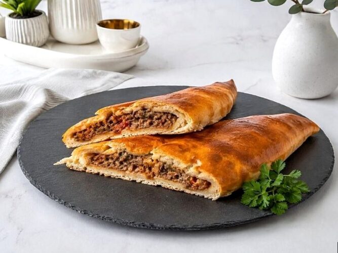 Taş Fırın Tadında Kıymalı Kapalı Pide Tarifi Nasıl Yapılır?