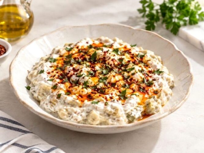 Lokanta Usulü Yoğurtlu Patlıcan Tarifi Nasıl Yapılır?