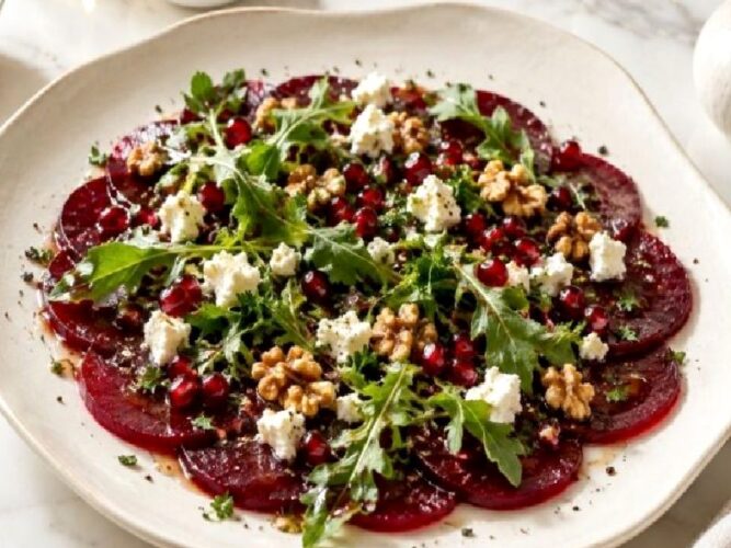 Pancar Carpaccio Tarifi Nasıl Yapılır?