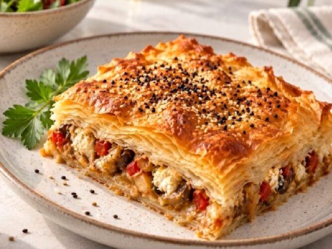 Patlıcanlı Börek Tarifi Nasıl Yapılır?