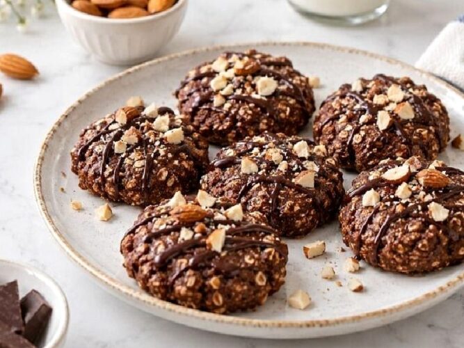 Pişmeyen Bademli Cookie Tarifi Nasıl Yapılır?