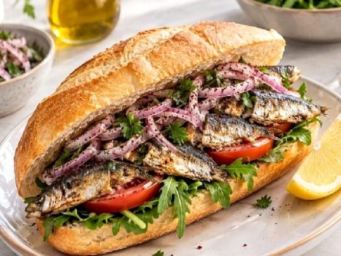 Sardalya Balık Ekmek Tarifi Nasıl Yapılır?