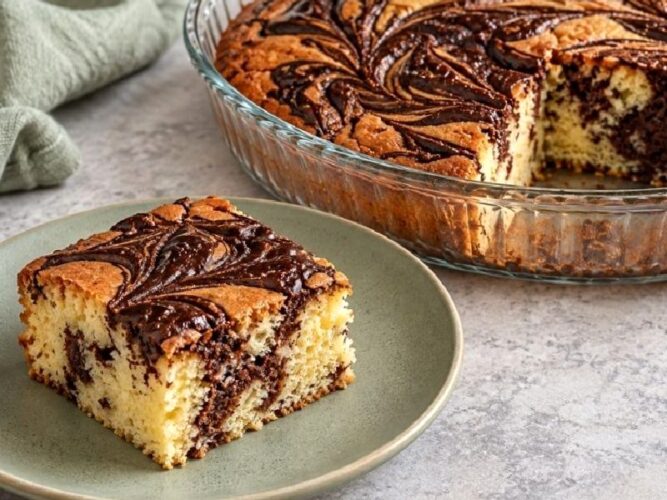 Borcamda Pişen Yumuşacık Kakaolu Tahinli Kek Tarifi Nasıl Yapılır?