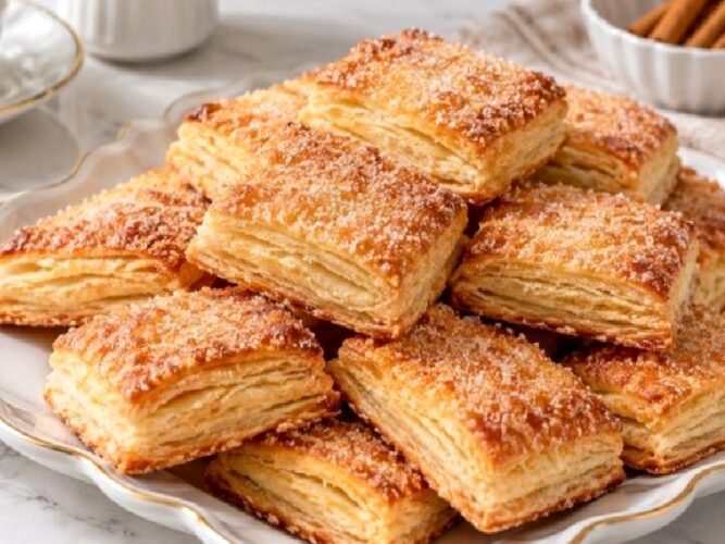 Kat Kat Milföy Dokulu Şekerli Kurabiye Tarifi Nasıl Yapılır?
